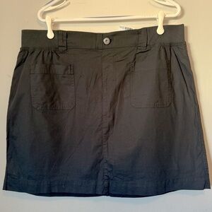 NWT Penningtons Black Skort Plus Size 20 Cotton Spandex Blend